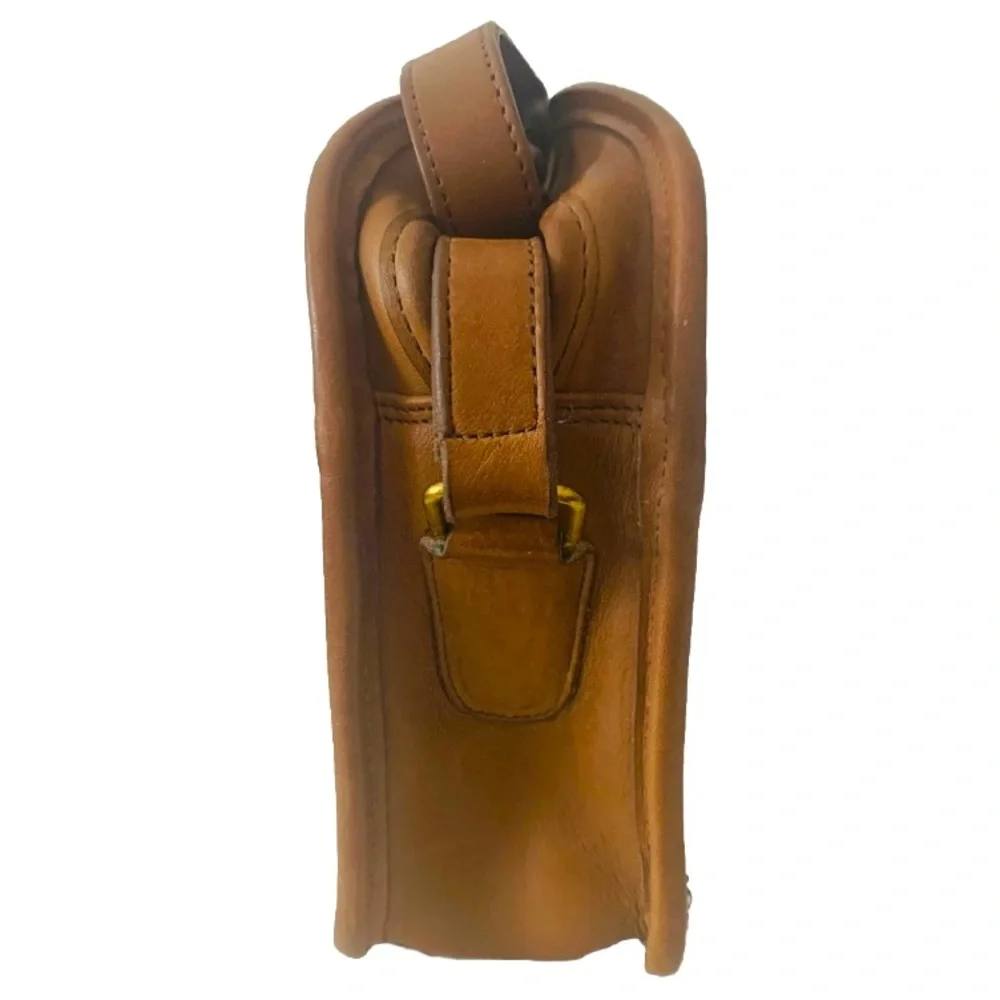 Coach Vintage Leather Brown Shoulder/Crossbody Bag 6726 Purse Y2K 90s Rare